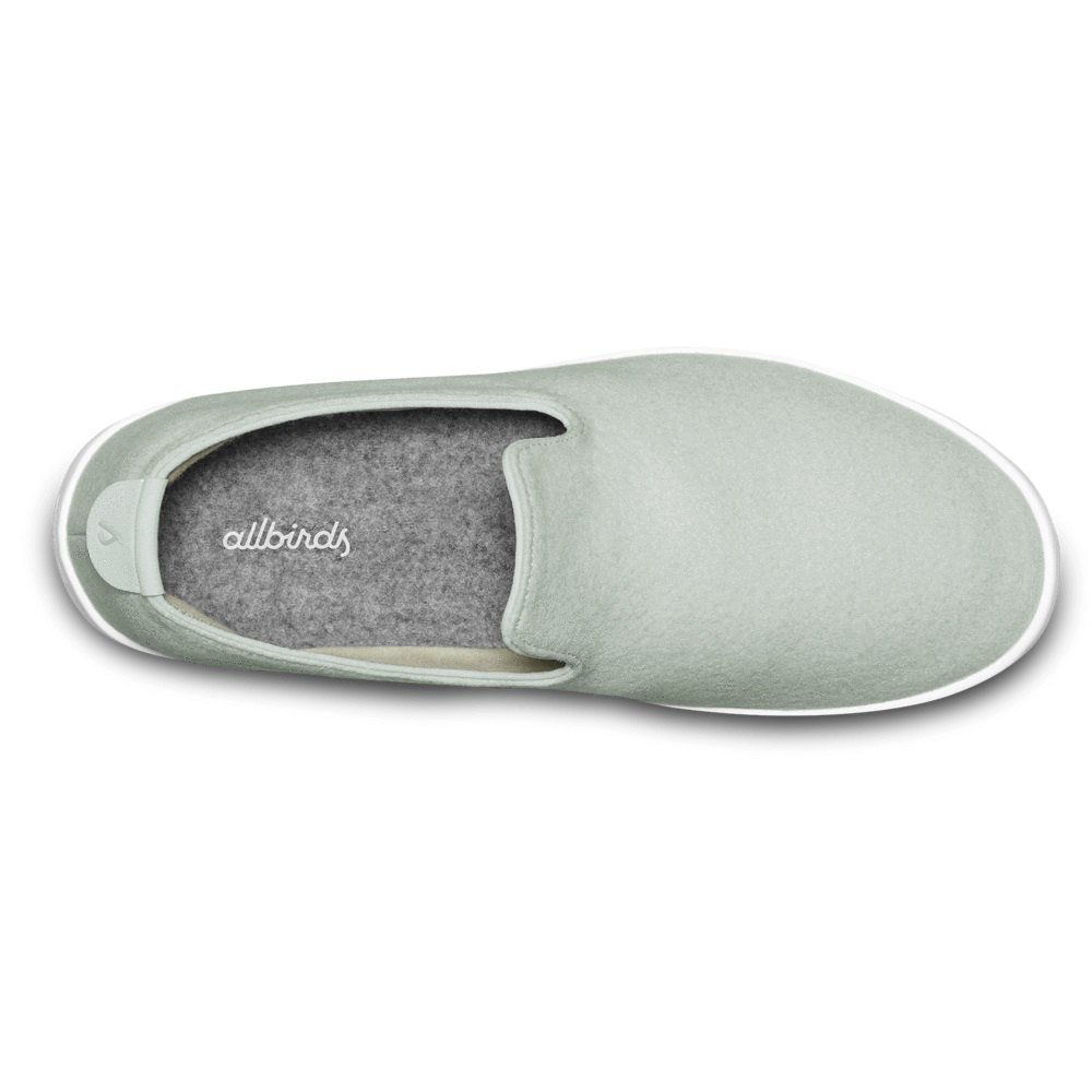 Allbirds Men\'s Wool Loungers - Slip-Ons Mint - DKM862453